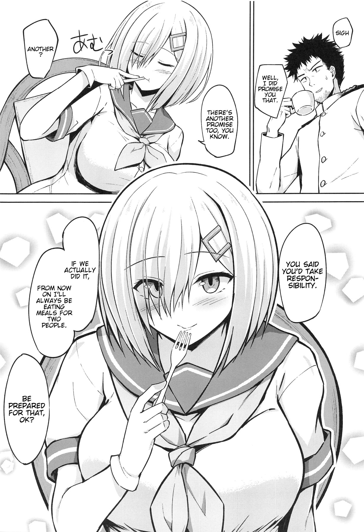 Hentai Manga Comic-Paizuri Sex with Hamakaze-chan!!-Read-36